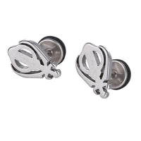 Load image into Gallery viewer, Fake Piercing Expander silber Farben Filigran Schaubverschluss Edelstahl - chic - net.de
