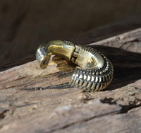 Load image into Gallery viewer, Ohrgewicht Brass 6mm Piercing Clicker Nieten Creole
