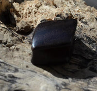 Cargar imagen en el visor de la galería, Flesh Plug Holz Raute Karo dunkel double flared
