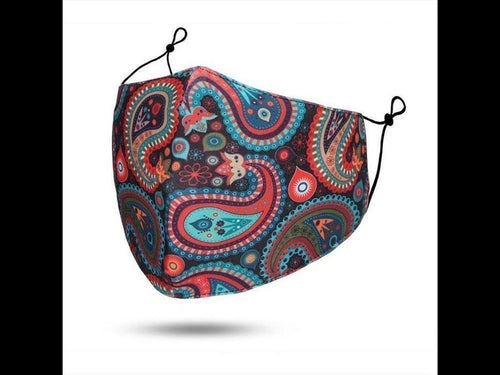 Mund Nasen Schutz Bedeckung Kunst Maske waschbar - chic - net.de