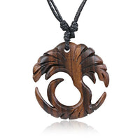 Load image into Gallery viewer, Nara Holz - Ketten: Natürlicher Holzschmuck mit Frei Verstellbarer Baumwollkette - chic - net.de
