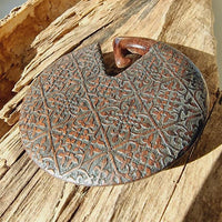 Load image into Gallery viewer, Narra - Holz Ohr Gewicht filigran Muster 8mm Ear Weights - chic - net.de
