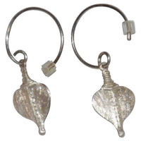 Cargar imagen en el visor de la galería, Ohrringe 925 Sterling Silber Bogen Hook Herz 18mm - chic - net.de
