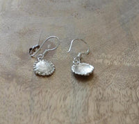 Load image into Gallery viewer, Ohrringe 925 Sterling Silber Sonne gebürstet 11mm - chic - net.de
