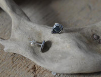 Load image into Gallery viewer, Ohrstecker 925 Silber E - Coat Muschel bunt Tropfen Träne - chic - net.de
