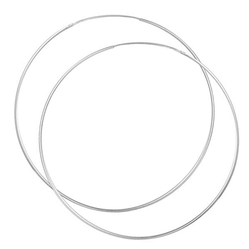 Silberohrringe Creolen 925 Sterling Silber Ohrringe Schmuck dünn