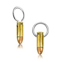 Load image into Gallery viewer, Piercing Klemmkugel Ring Brass Kupfer Edelstahl Bullet - chic - net.de
