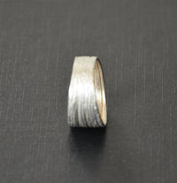 Load image into Gallery viewer, Silberring 925 Sterlingsilber Bandring Linien 10mm - chic - net.de
