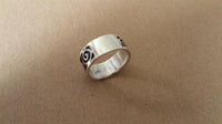 Cargar imagen en el visor de la galería, Silberring Muster Spiralen dunkel oxidiert 925er Sterling Silber Damen Silberschmuck Ringe - chic - net.de
