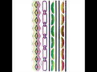 Load image into Gallery viewer, Tattoo Motivbogen metallic schillernd bunt temporär Federn Klebetattoos Schmuck Tattoos - chic - net.de
