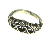 Load image into Gallery viewer, Universal Piercing Ring 925 Silber Herz Diadem - chic - net.de
