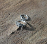 Load image into Gallery viewer, Universal Piercing Ring 925 Silber Herz Diadem - chic - net.de
