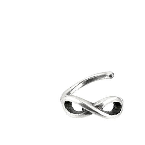 Universal Piercing Ring 925 Silber Unendlichkeit - chic - net.de