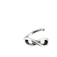 Cargar imagen en el visor de la galería, Universal Piercing Ring 925 Silber Unendlichkeit - chic - net.de
