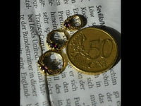 Load image into Gallery viewer, Universal Piercing Ring Brass pink Kristall Knoten celtic - chic - net.de
