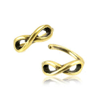Load image into Gallery viewer, Universal Piercing Ring Messing Unendlichkeit Nase Ohr - chic - net.de
