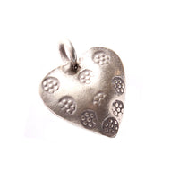 Load image into Gallery viewer, Silberanhänger Herz mit Muster Anhänger aus Sterling Silber 925er Damen Schmuck
