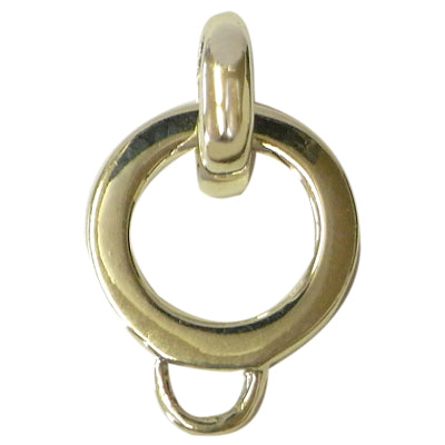 Silberanhänger Ringform Anhänger aus Sterling Silber 925er Unisex Kette