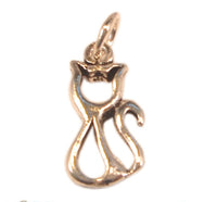 Load image into Gallery viewer, Silberanhänger Katze Anhänger 925er Sterling Silber Damen Schmuck
