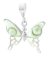 Load image into Gallery viewer, Silberanhänger Shivaauge Raisin Schmetterling weiß Anhänger 925er Silber Unisex Shiva Auge Schmuck
