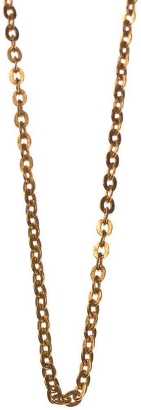 Load image into Gallery viewer, Messing Anhänger Tropfen Wellen Bänder antik golden Kette nickelfrei dünn oxidiert Brass Tribal
