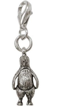 Cargar imagen en el visor de la galería, Silberanhänger Pinguin Charm Anhänger 925er Sterling Silber Unisex Schmuck
