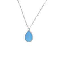 Load image into Gallery viewer, Hals Kette Karabiner verstellbar 925 Sterling Silber Edelsteine facettiert
