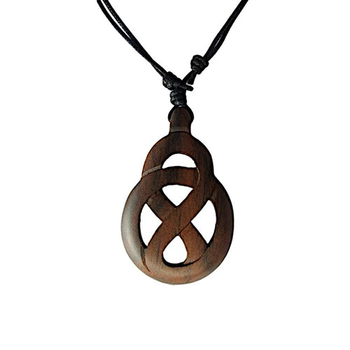 Kette Sono Holz Knoten Nordic Celtic 65mm verstellbar