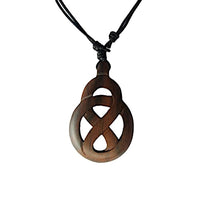 Load image into Gallery viewer, Kette Sono Holz Knoten Nordic Celtic 65mm verstellbar
