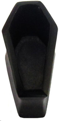 Load image into Gallery viewer, Holz Plug schwarz Sarg handgeschnitzt Sonoholz Tribal Tunnel Expander Ohrstecker Holzplug
