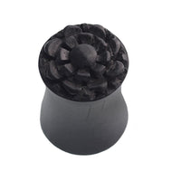 Load image into Gallery viewer, Holz Plug dunkel dreilagige hohe Blume Eisenholz
