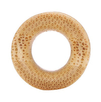 Load image into Gallery viewer, Heller Krokodilholz Flesh Tunnel gemasert double flared
