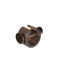 Cargar imagen en el visor de la galería, Plug Narraholz Pin-Creole braun gemasert Holz-Pin Creole
