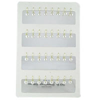 Load image into Gallery viewer, Vergoldeter Silberohrhänger mit Perle
