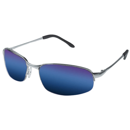 Sonnenbrille Herren Sportbrille Metallrahmen unten frameless 400UV breit schmal element eight