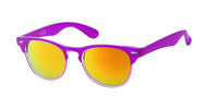 Load image into Gallery viewer, Sonnenbrille schmal Katzenauge farbenfroh Unisex verspiegelt 400 UV Nerd
