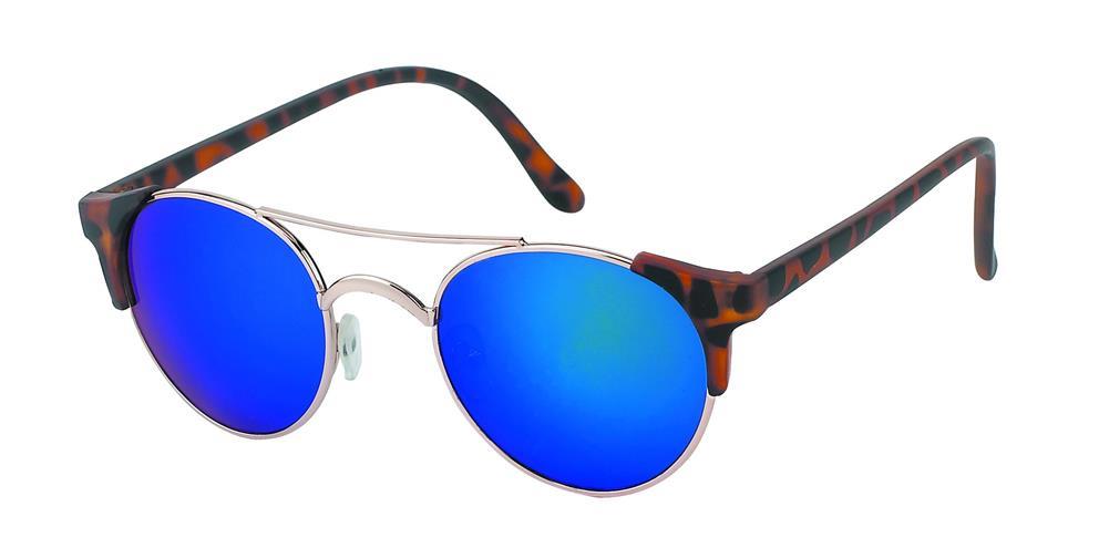 Sonnenbrille rund Vintage Metallrahmen John Lennon Retro 400UV Cat Eye schmal