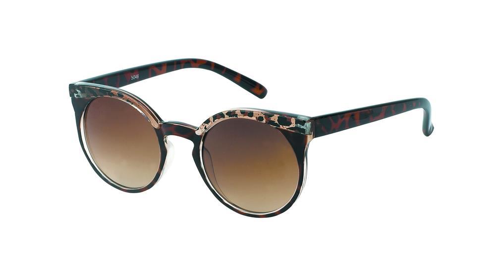 Sonnenbrille Damen rund John Lennon Vintage Cat Eye Animal Design 400UV Retro