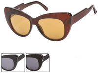 Cargar imagen en el visor de la galería, Sonnenbrille Cateye extreme Katzenaugen Form 400 UV Bügel Absatz
