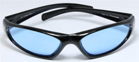 Cargar imagen en el visor de la galería, Sonnenbrille 400 UV Freestyle Markenbrille sportlich blau getönt Silikonauflagen
