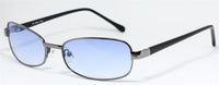 Load image into Gallery viewer, Sonnenbrille 400UV Freestyle Markenbrille oval schmal rosa blau getönt Steg lang
