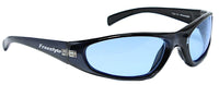 Cargar imagen en el visor de la galería, Sonnenbrille 400 UV Freestyle Markenbrille sportlich blau getönt Silikonauflagen
