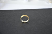 Load image into Gallery viewer, Ring vergoldet 925 Sterlingsilber Bandring Spiralmuster
