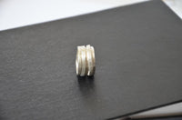 Load image into Gallery viewer, Silberring 925 Sterlingsilber Bandring Band gebürstet
