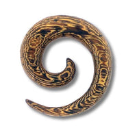 Load image into Gallery viewer, Kopie von Parasitholz Dehnschnecke Spirale Piercing Expander
