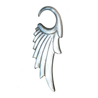 Load image into Gallery viewer, Perlmutt Piercing Hooks Spiralen Flügel 2mm 3mm 4mm Expander Muschel geschnitzt
