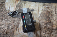 Cargar imagen en el visor de la galería, Horn Piercing Dehnschnecke Centipede Bone Inlay 5mm
