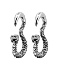 Load image into Gallery viewer, Piercing 5mm 6mm Ohrgewicht Hook Edelstahl Schlange
