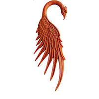 Load image into Gallery viewer, Sawoholz Piercing Dehnschnecke Phönix 4mm 6mm
