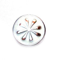 Load image into Gallery viewer, Chunks Buttons Druckknöpfe Click Button für Lederarmband Chunk Edelstahl Armband Blume filigran
